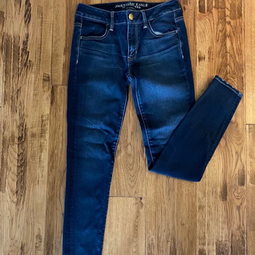 American Eagle Size 4 Reg Jegging Super Stretch